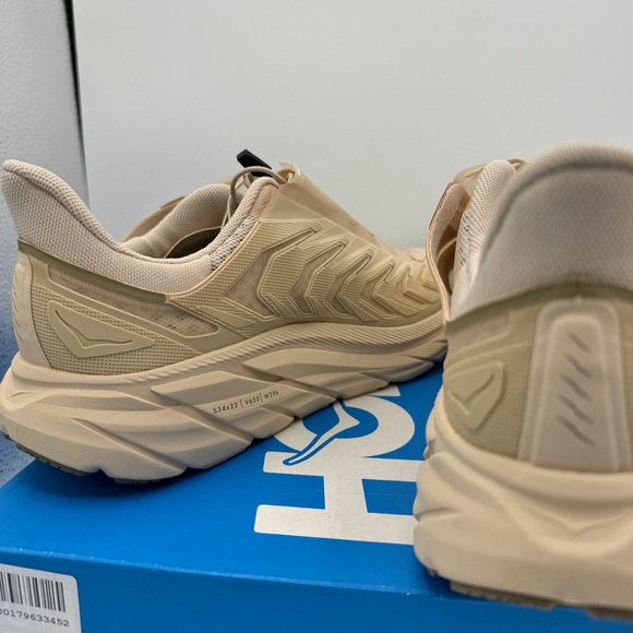 NWT Hoka Project Clifton Beige Shifting Sands Dune SSDD Unisex Sneakers Shoes - Picture 6 of 16